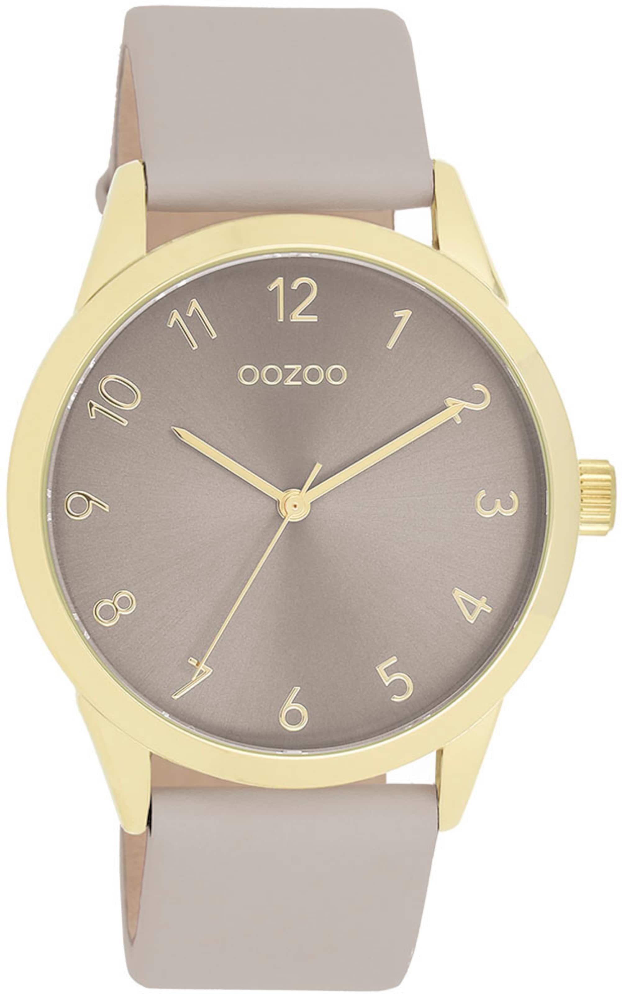 OOZOO Analog Watch in Grey: front