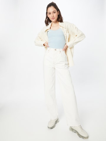 BDG Urban Outfitters Wide leg Jeans in Wit