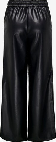 ONLY Wide Leg Hose 'HEIDI' in Schwarz