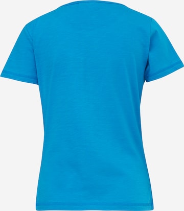 comma casual identity T-Shirt in Blau: zadná strana