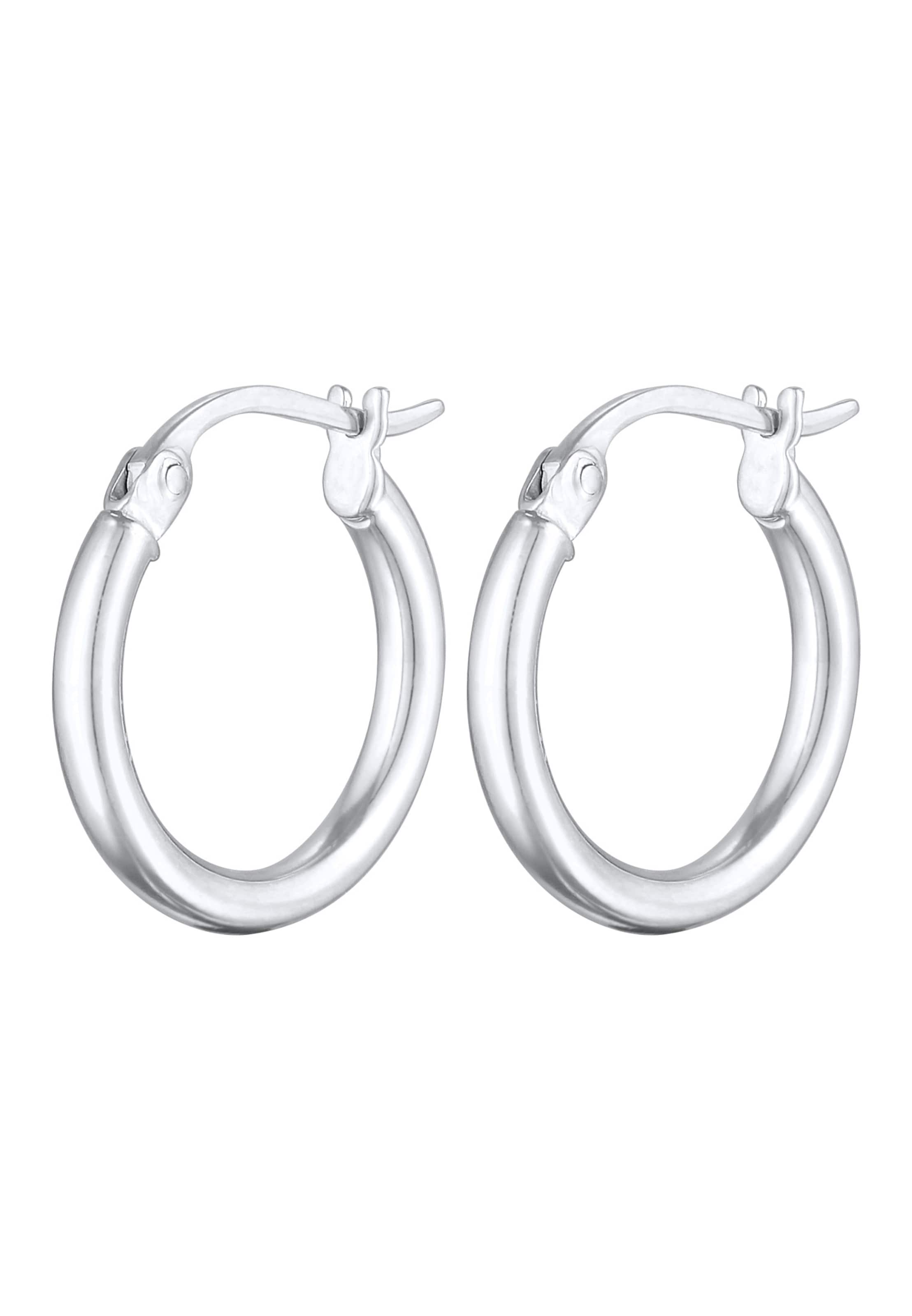 ELLI Серьги в Серебристый: спереди