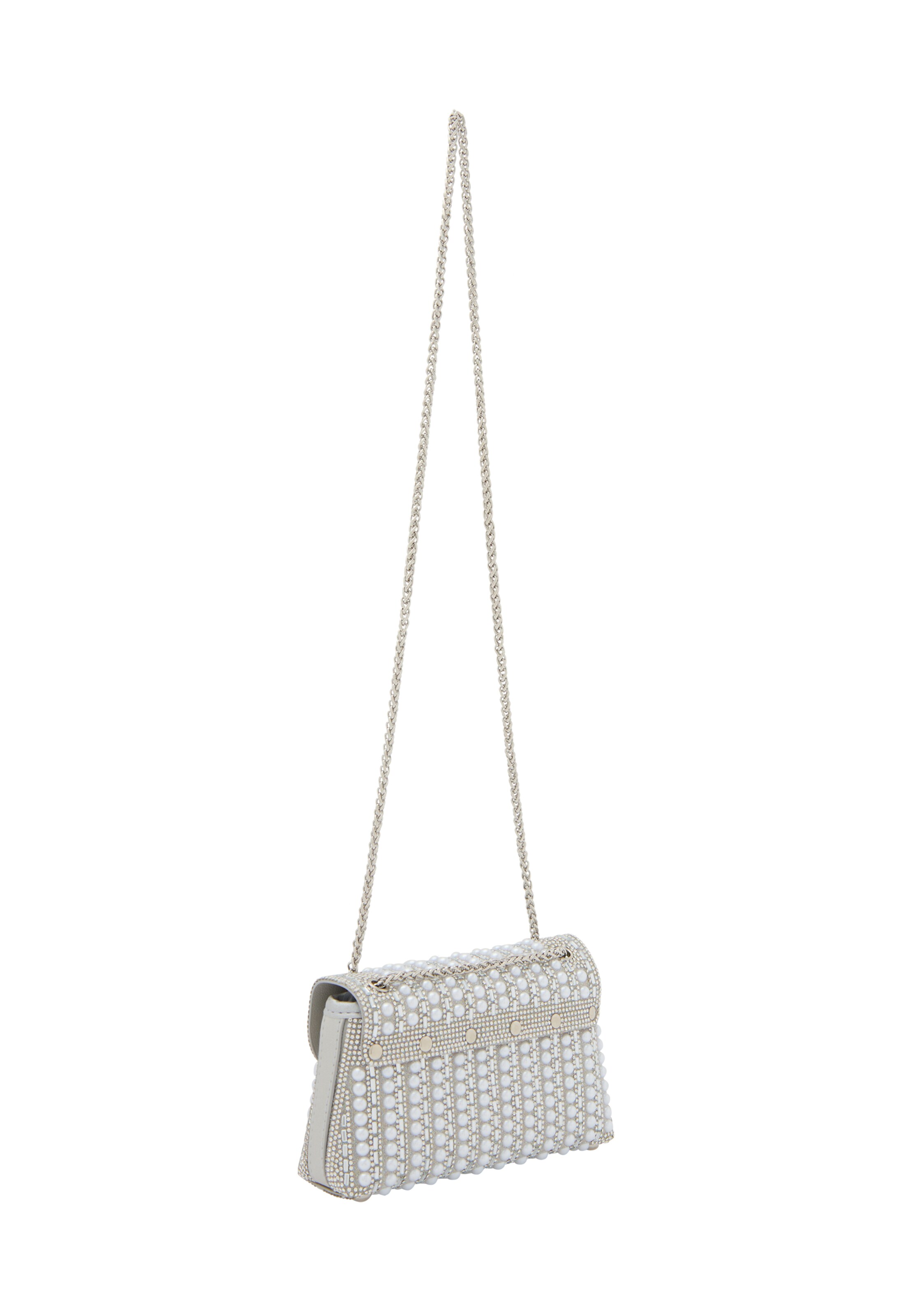 faina Kabelka na rameno - Strieborná