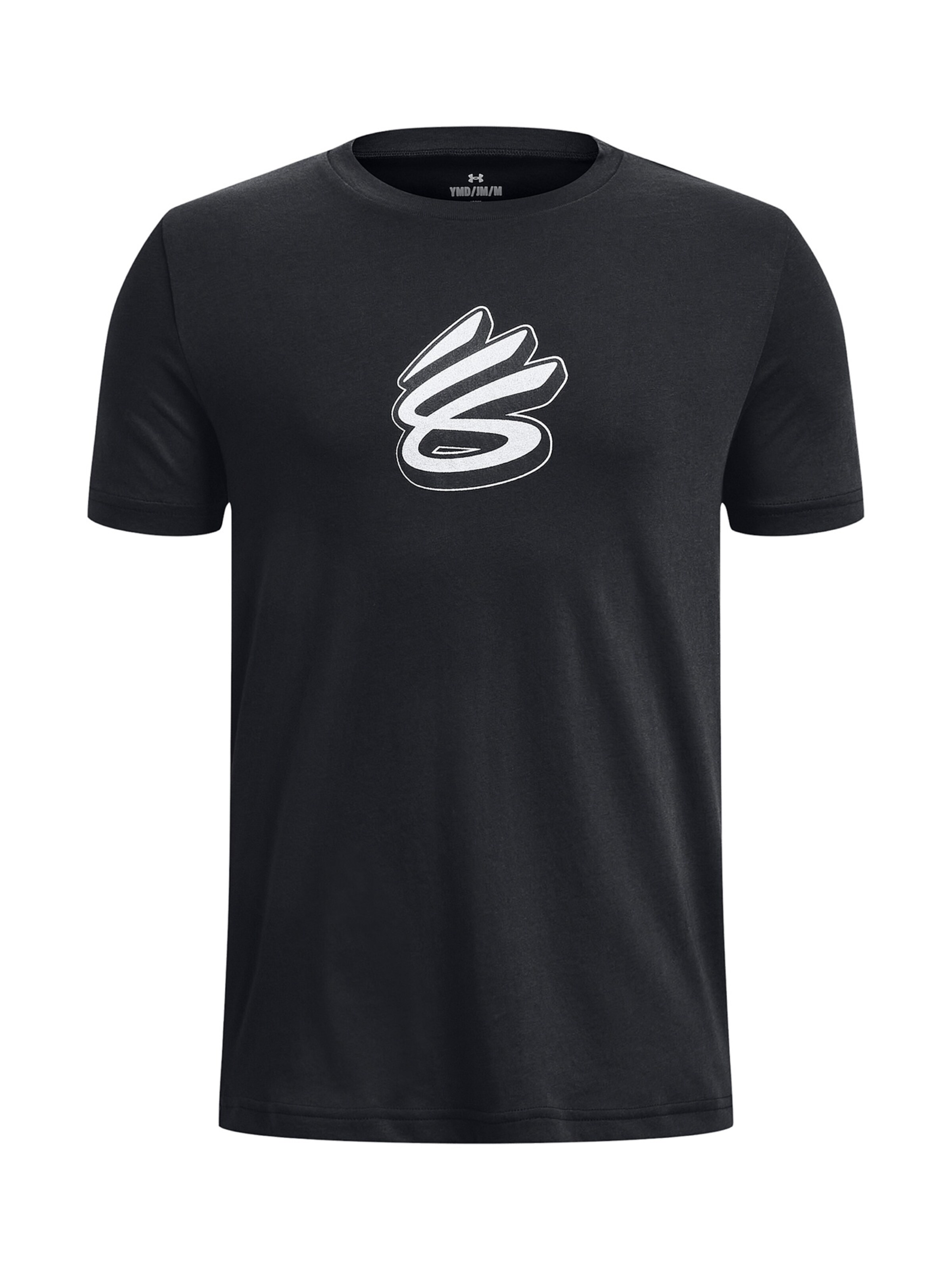 UNDER ARMOUR Funktionsshirt in Schwarz: Vorderseite