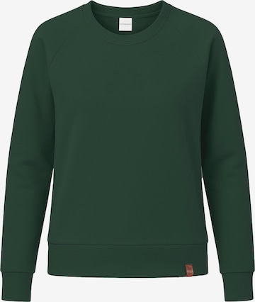 Sweat-shirt '9004' Vivisence en vert : devant