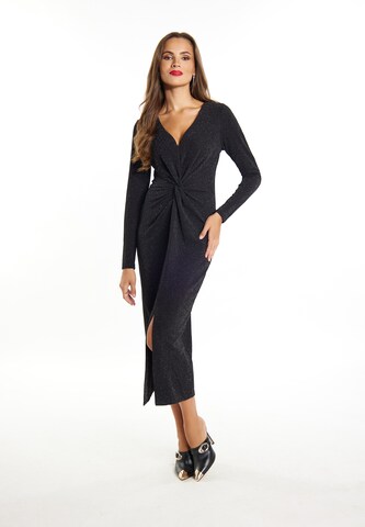 faina Cocktail Dress in Black