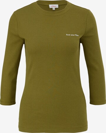 s.Oliver Shirt in Green: front