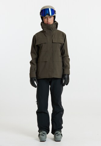 SOS Winter Jacket 'Azuga' in Green