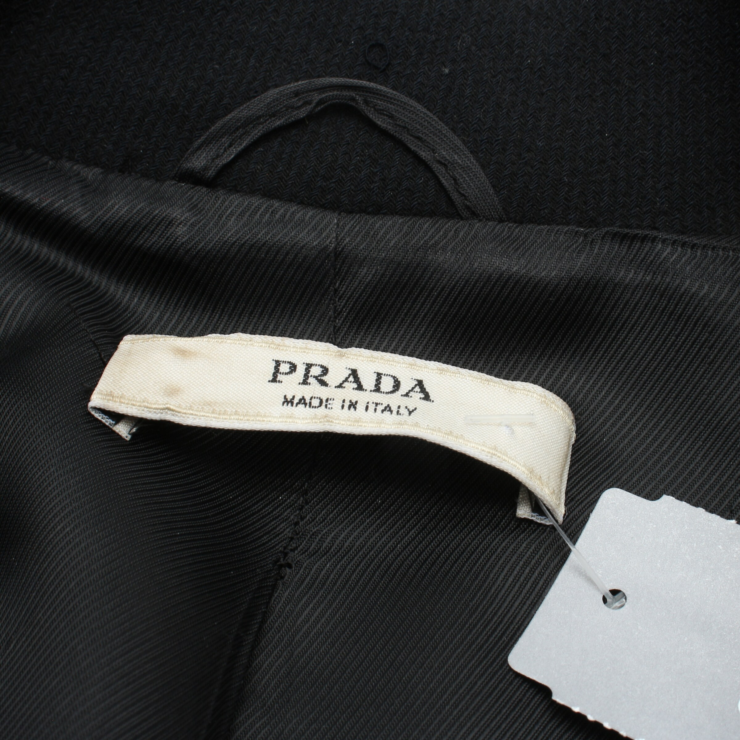 PRADA Übergangsjacke XS in Schwarz