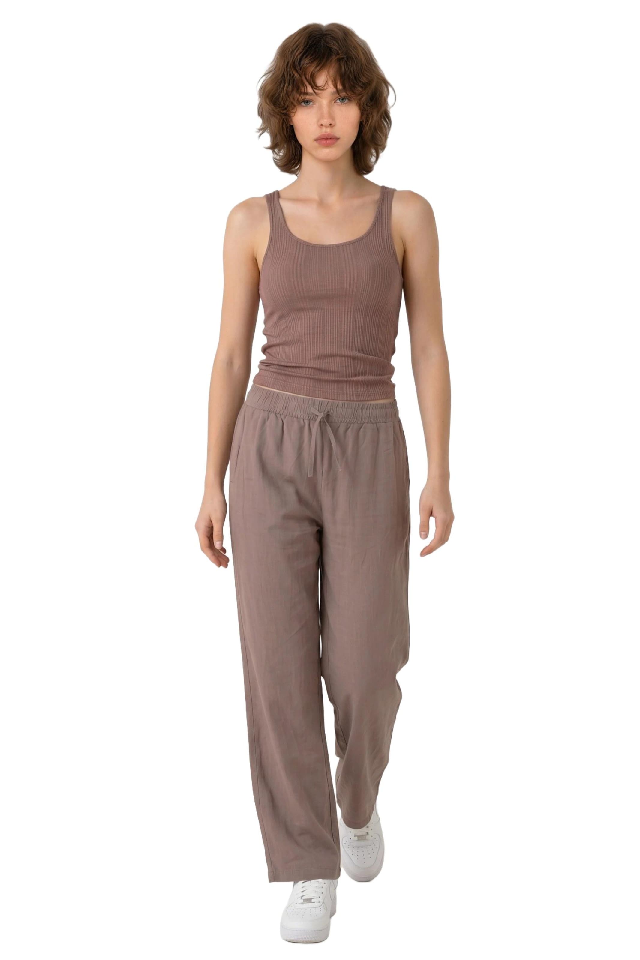 No Matter What Regular Trousers in Grey