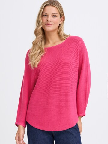 Fransa Pulover 'FRSINJA' | roza barva: sprednja stran