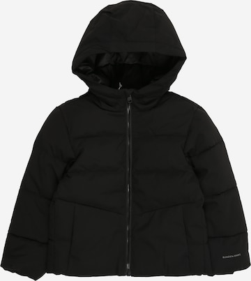 JACK & JONES MINI Демисезонная куртка 'JJGLOBAL' в Черный: спереди