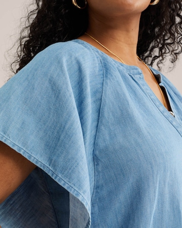 WE Fashion Obleka | modra barva