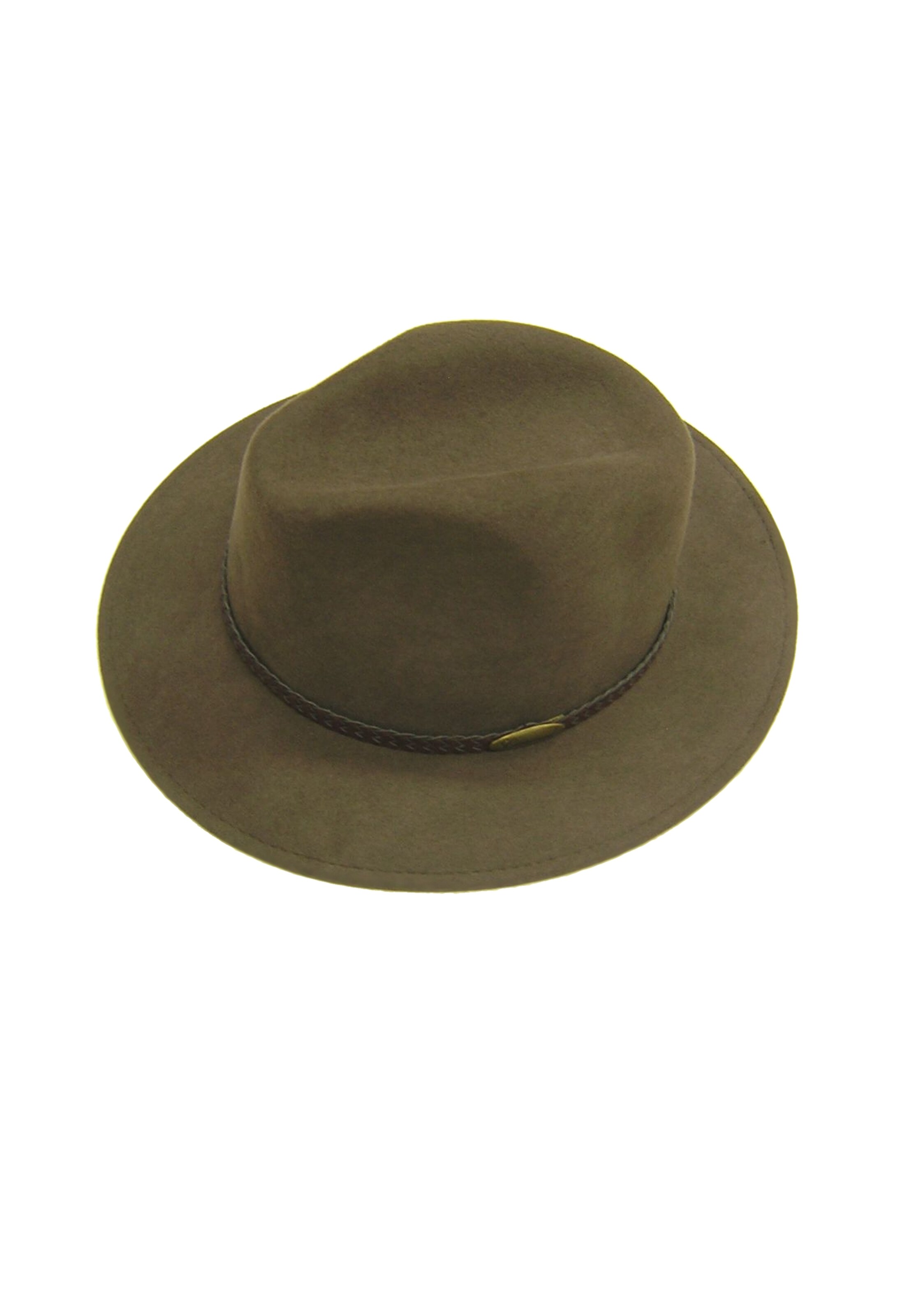 Chaplino Hut in Braun: Vorderseite