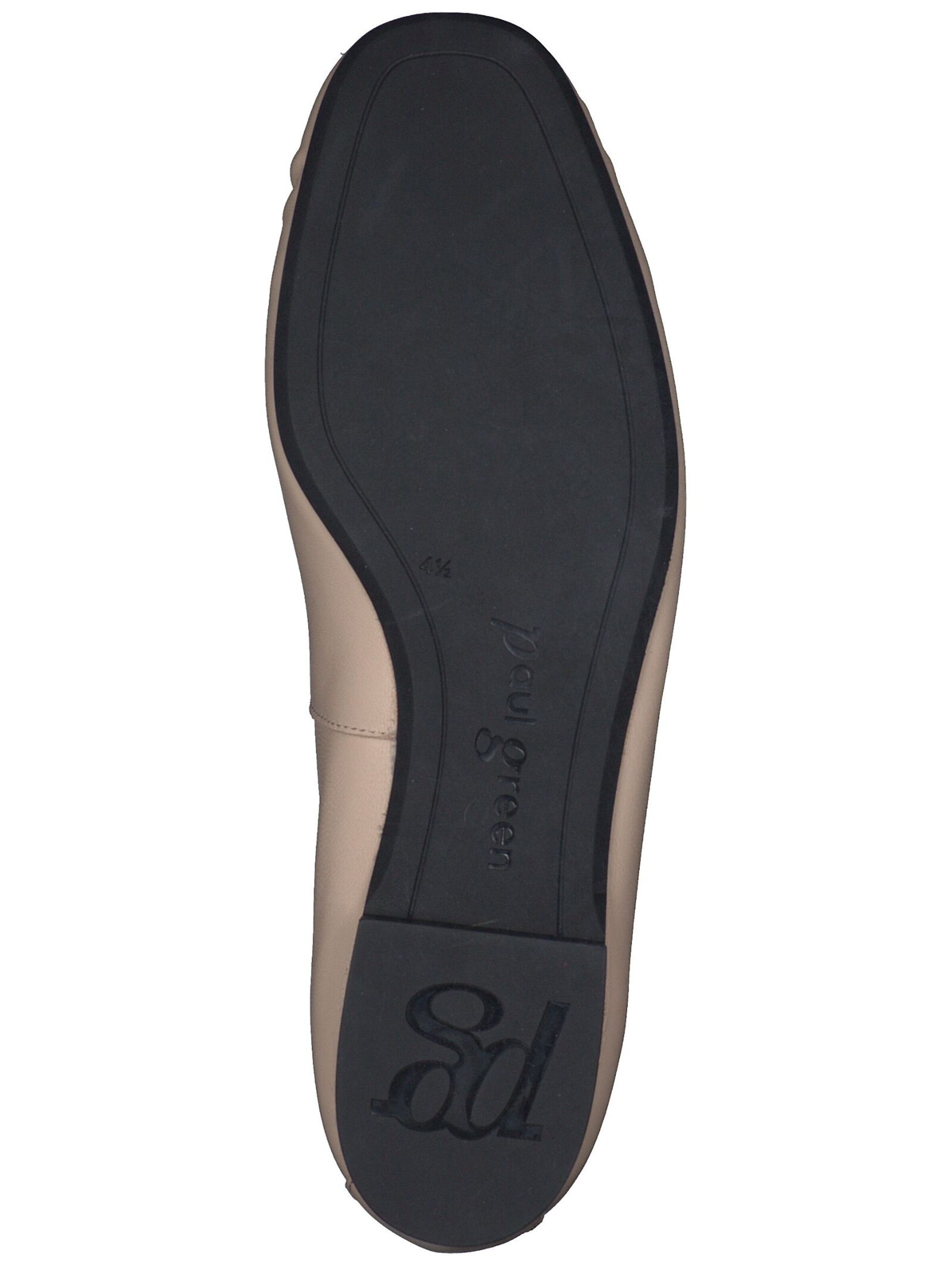 Paul Green Ballerina met riempjes in Beige