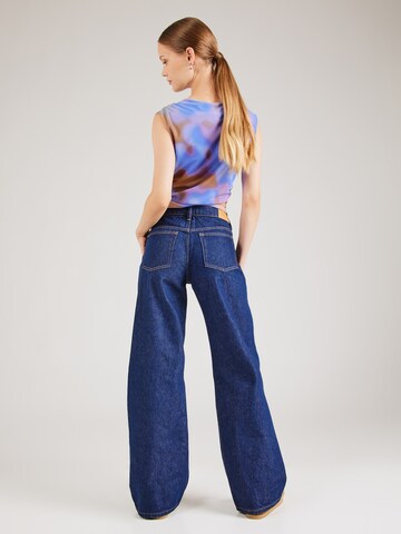 Wide Leg Jean Monki en bleu