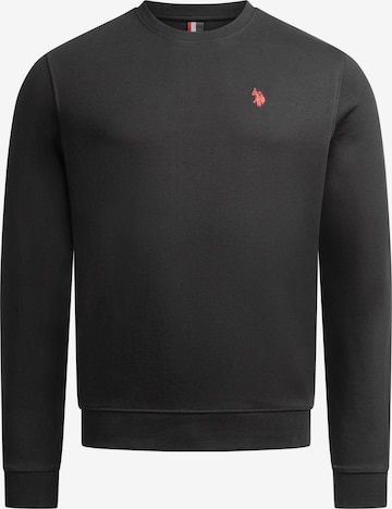 U.S. POLO ASSN. Sweatshirt in Black: front