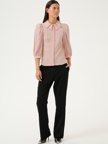 KAREN BY SIMONSEN Bluse 'FrostyKB' i pink