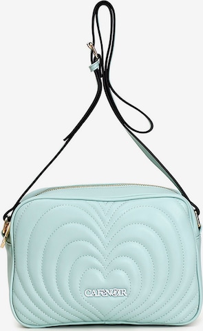 CAFè NOIR Clutch in Blauw: voorkant