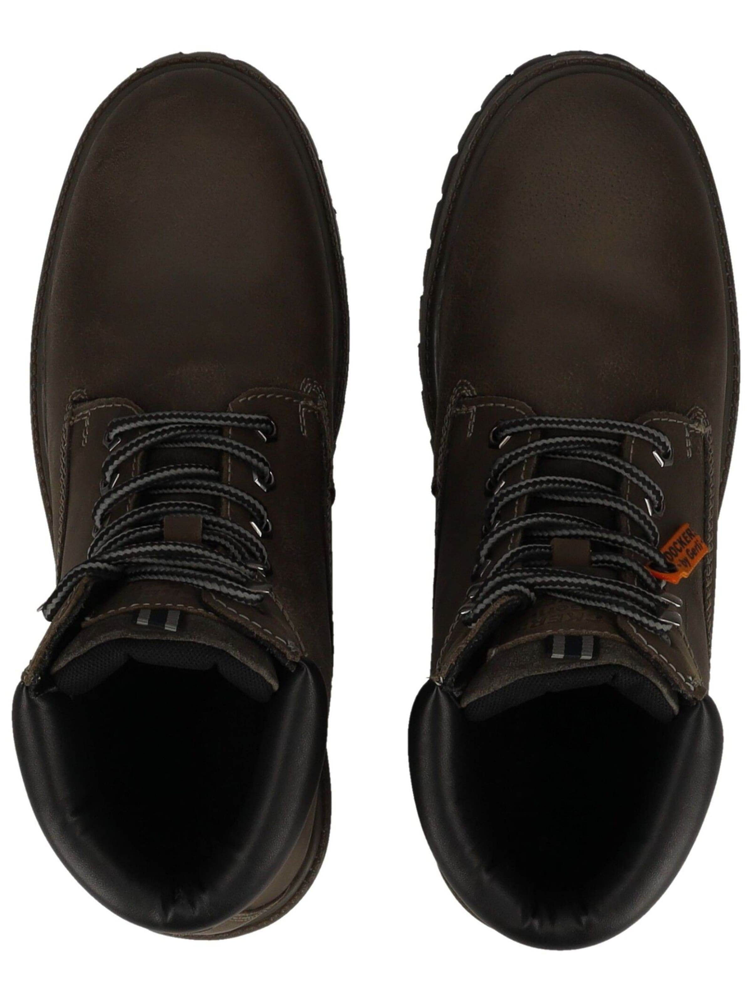 Boots stringati di Dockers by Gerli in grigio: superiore