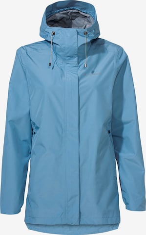 VAUDE Outdoorjas 'Mineo 2L' in Blauw: voorkant