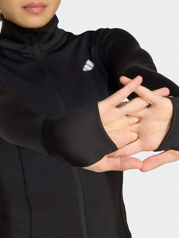 ADIDAS PERFORMANCE Sports sweat jacket 'OPT ESS' in Black