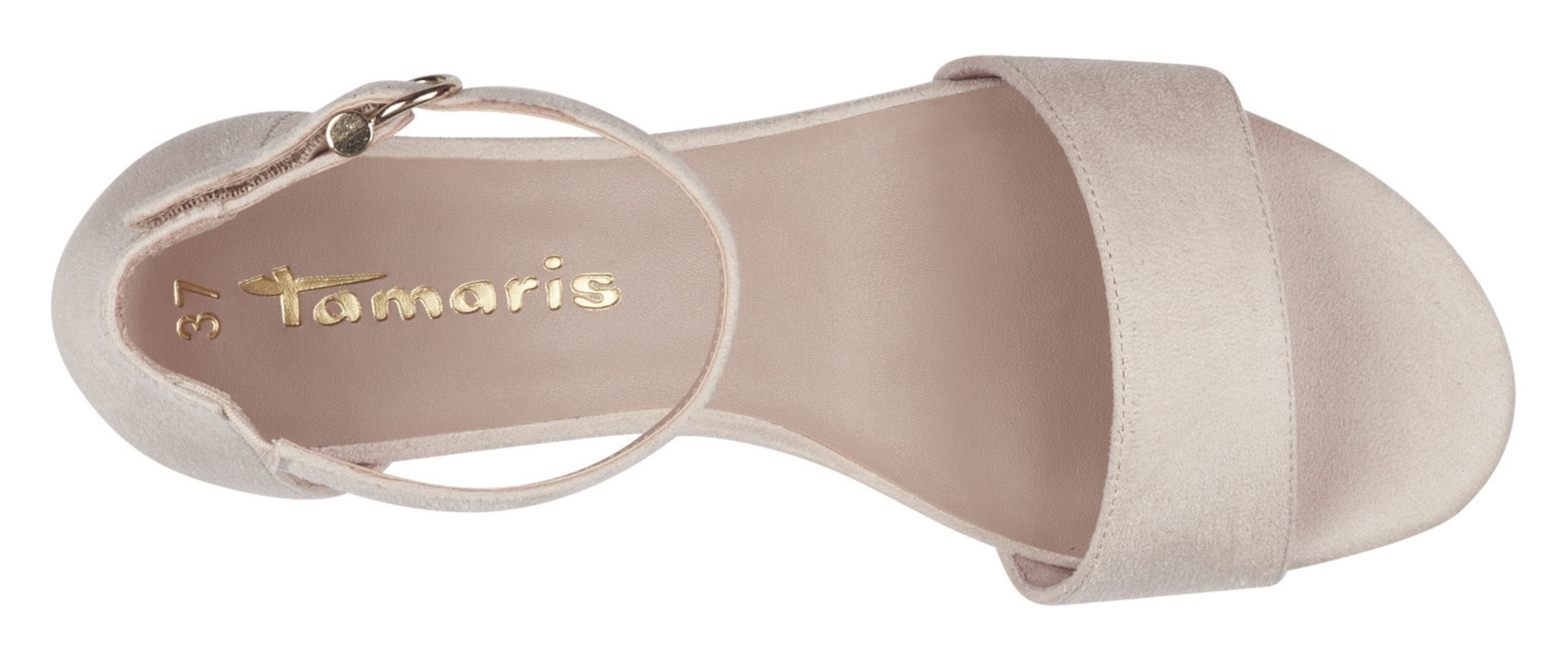 Sandales à lanières Tamaris en beige