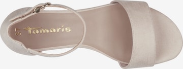 TAMARIS Sandale in Beige