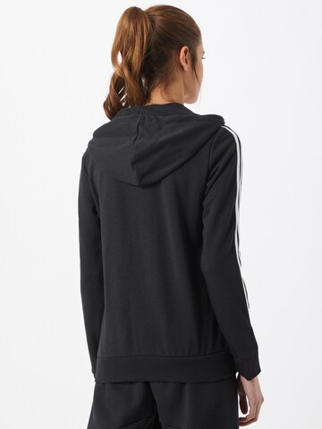 ADIDAS PERFORMANCE Sportsweatjacke 'Essentials' in Schwarz
