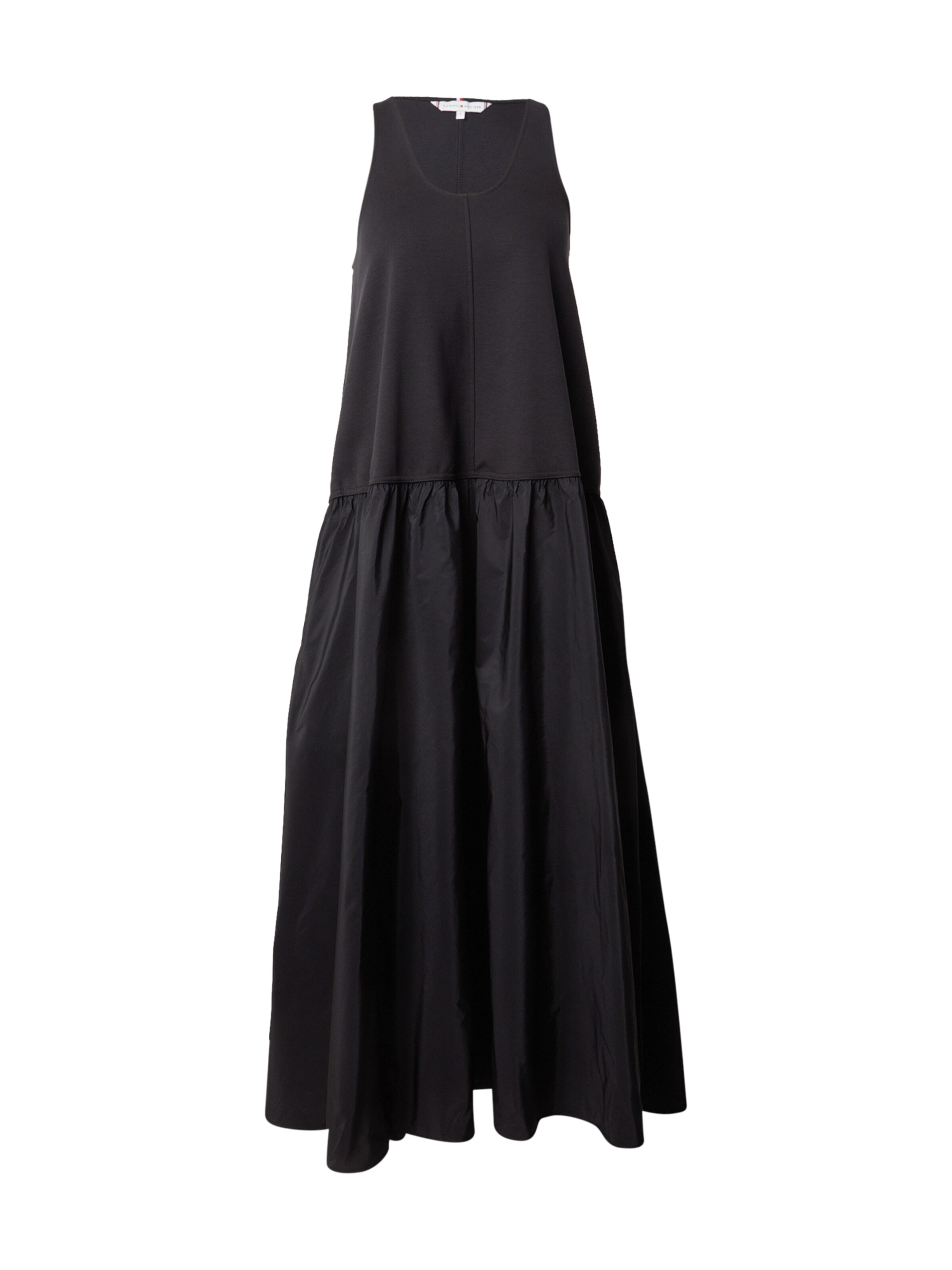 TOMMY HILFIGER Obleka | črna barva: sprednja stran