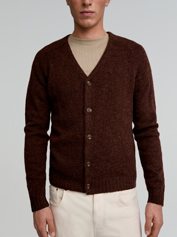 Scalpers Knit Cardigan 'Hansen' in Brown