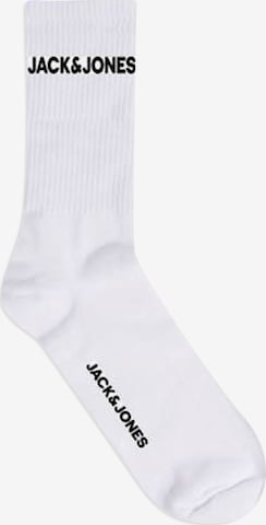 Chaussettes Jack & Jones Junior en blanc