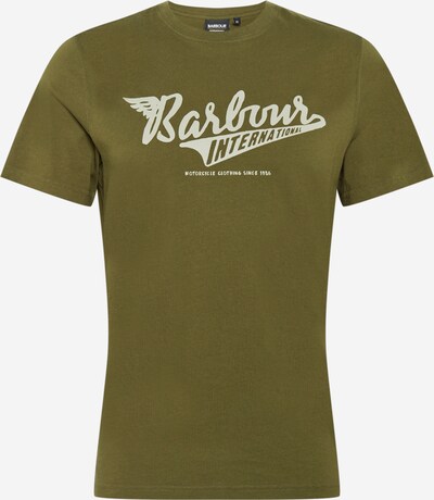 Barbour International Tričko 'Steering' - kaki / biela, Produkt