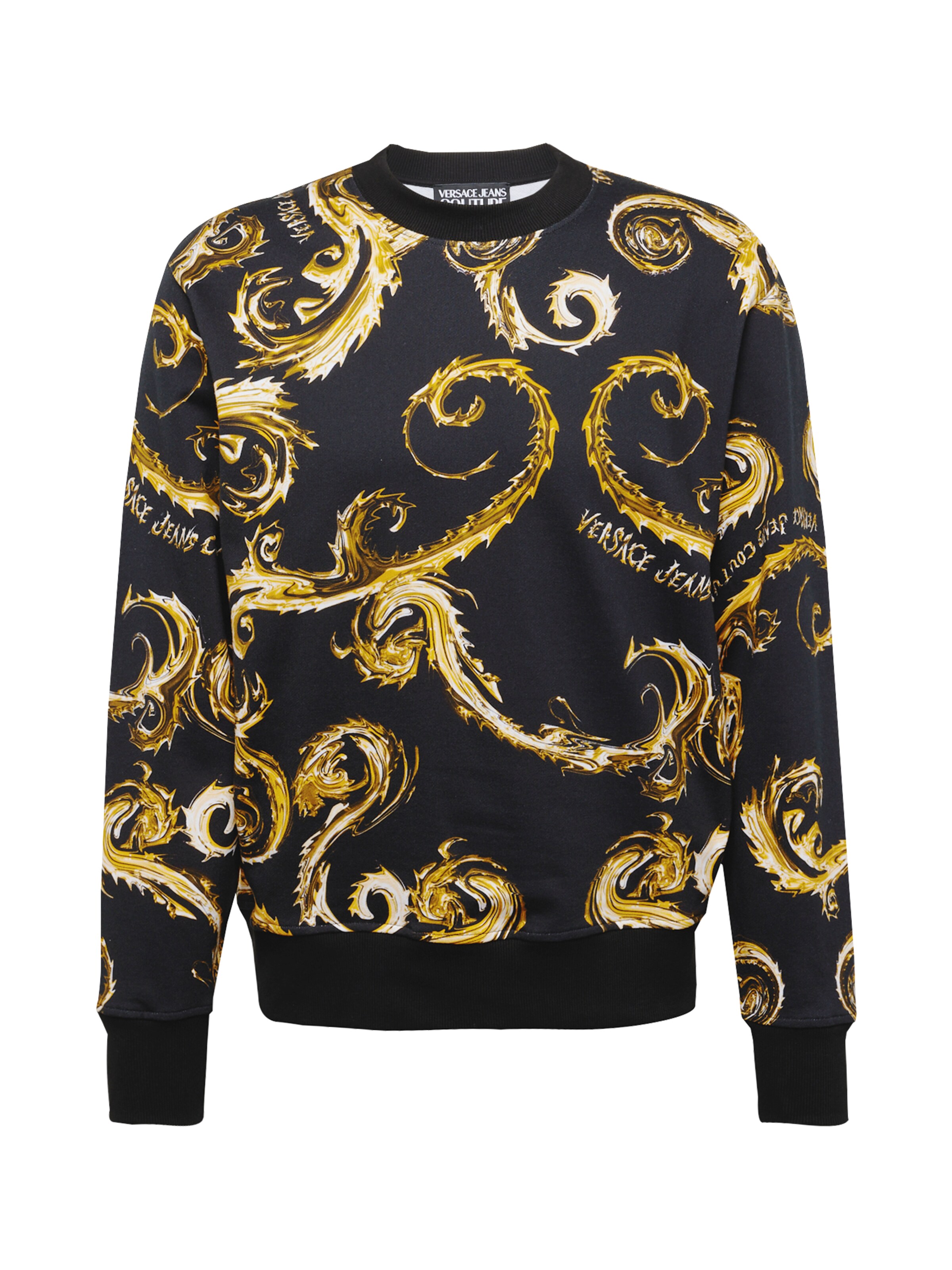 Versace Jeans Couture Sweatshirt in Zwart | ABOUT YOU