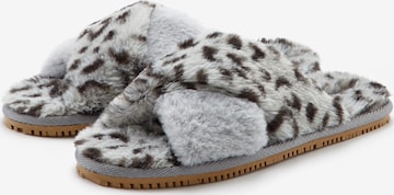 LASCANA Slippers in Grey