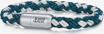 Bracelet Skipper & Son en vert : devant