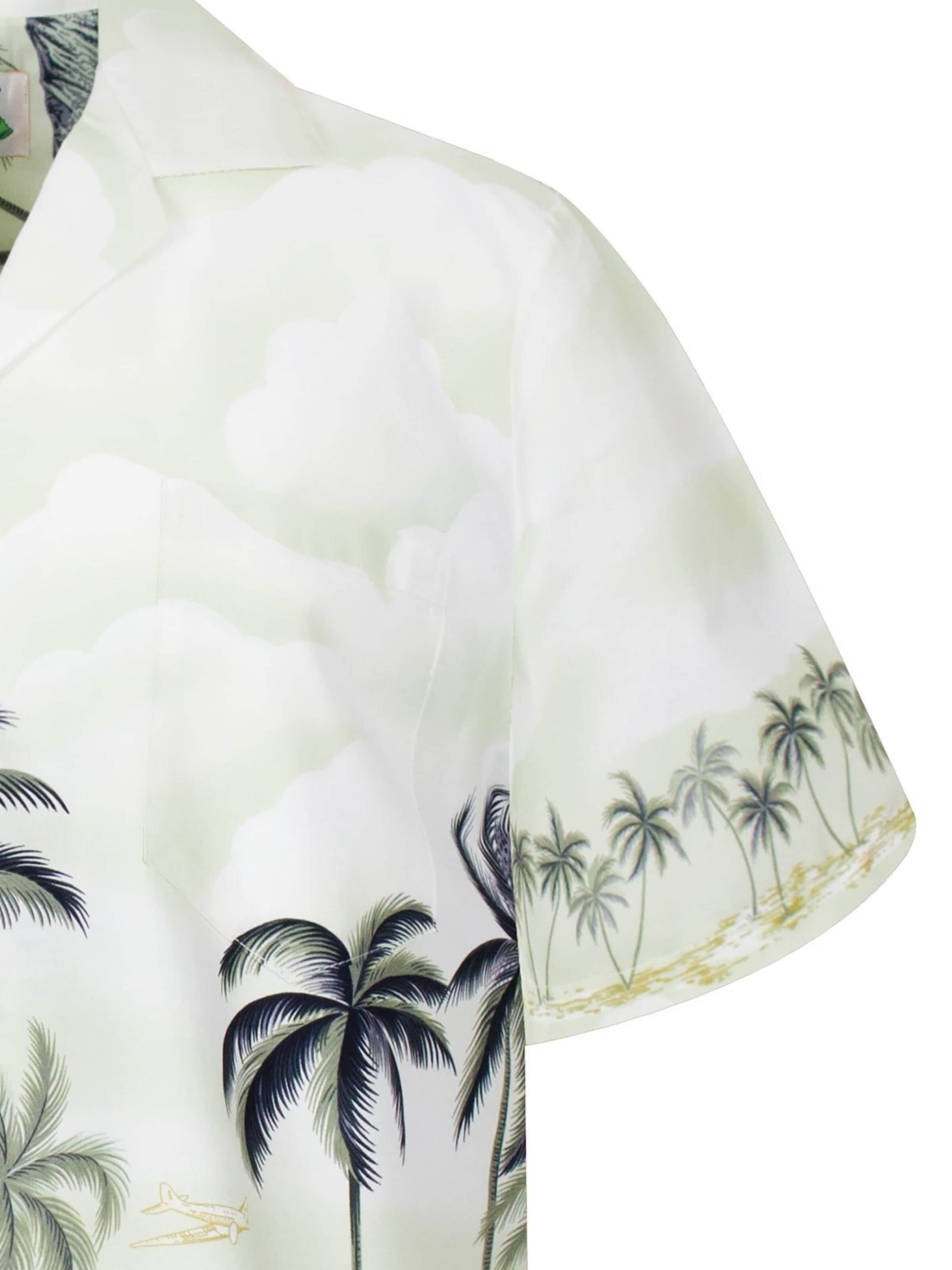 KY's Regular fit Overhemd 'Palmbeach' in Groen