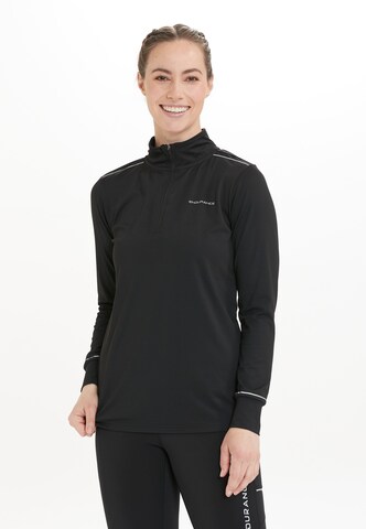 ENDURANCE Functioneel shirt 'Crinol' in Zwart: voorkant