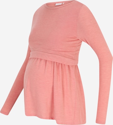 MAMALICIOUS Μπλουζάκι 'ANABELLA' σε ροζ: μπροστά