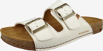 EL NATURALISTA Mules in White: front