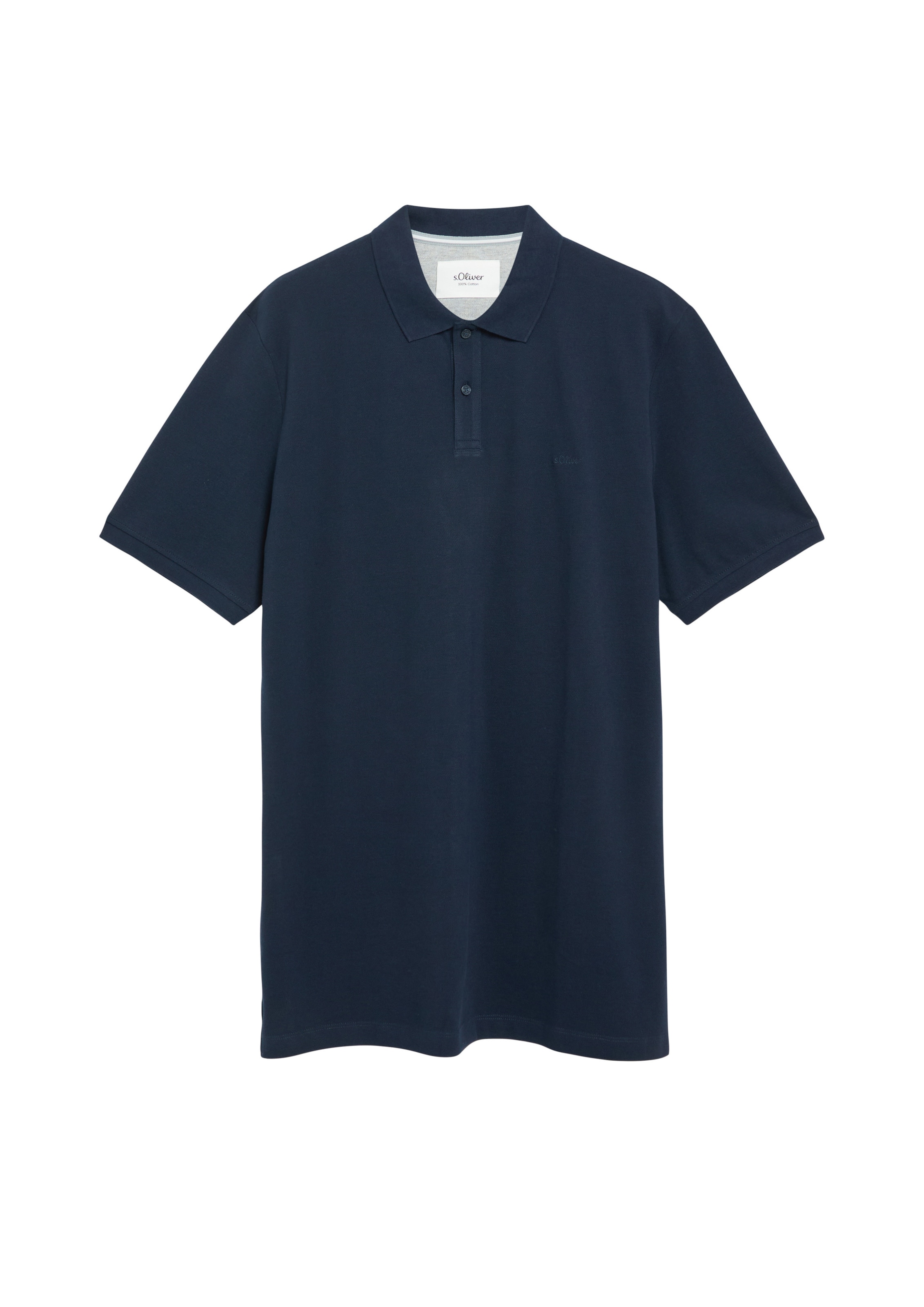 s.Oliver Poloshirt in Blau: Vorderseite