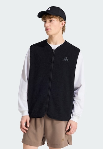 Gilet sportivo 'City Tech' di ADIDAS SPORTSWEAR in nero: frontale