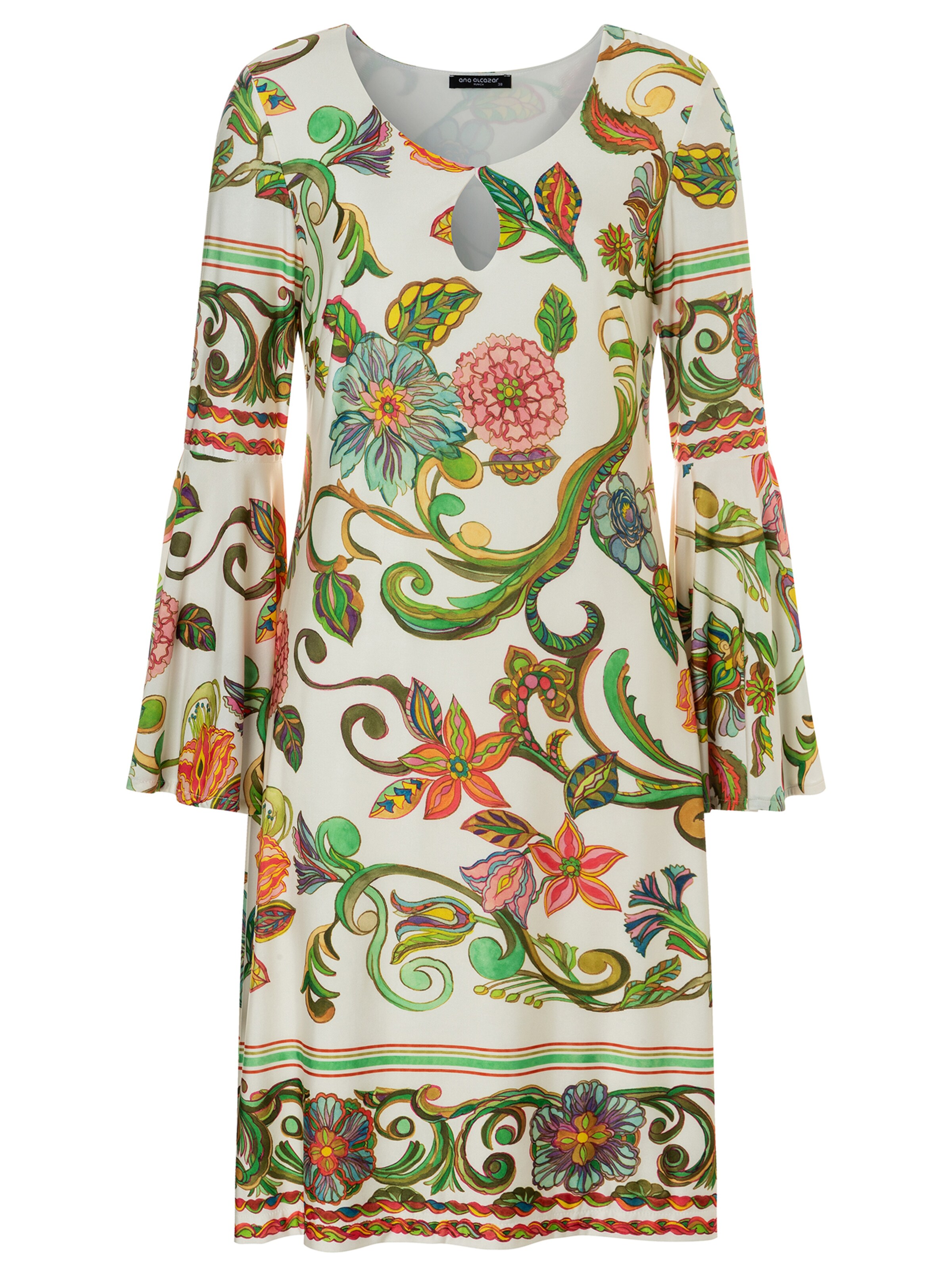 Ana Alcazar Dress in Green: front