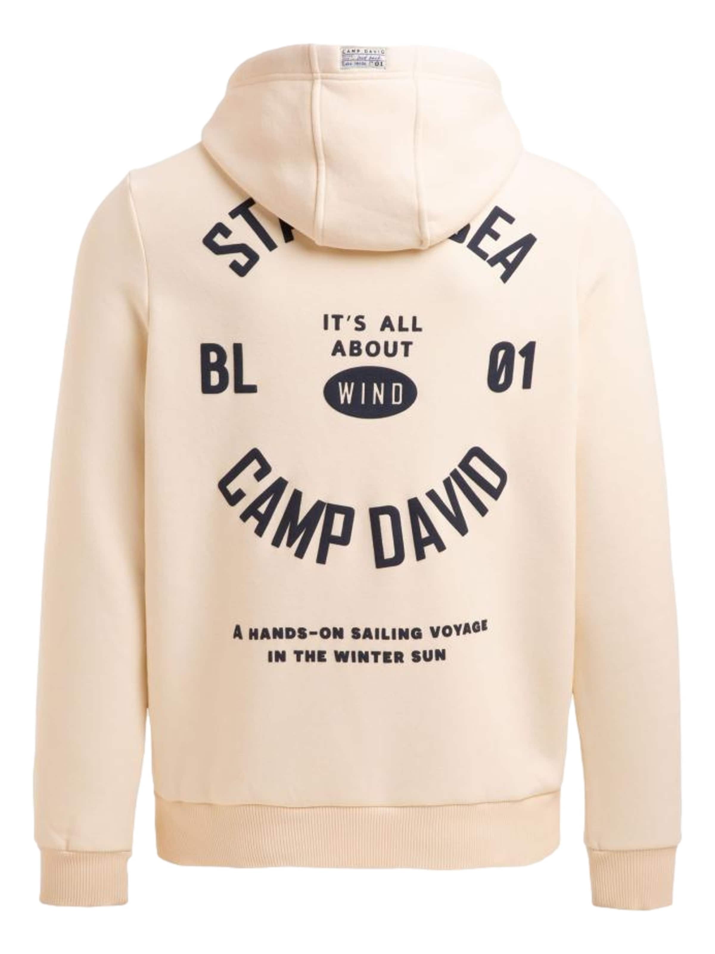CAMP DAVIDSweater majica - bež boja
