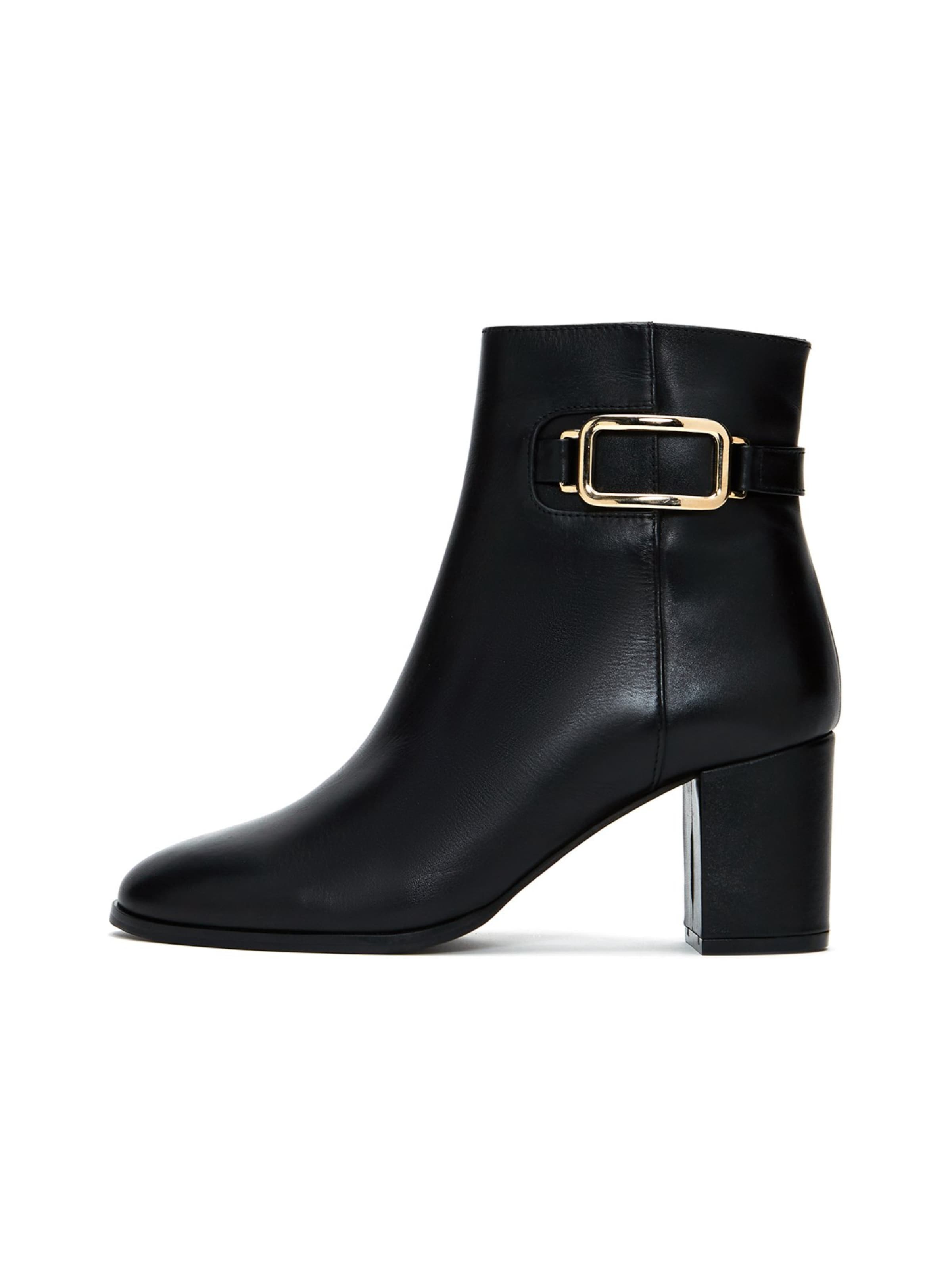 Ankle boots di Derimod in nero: frontale