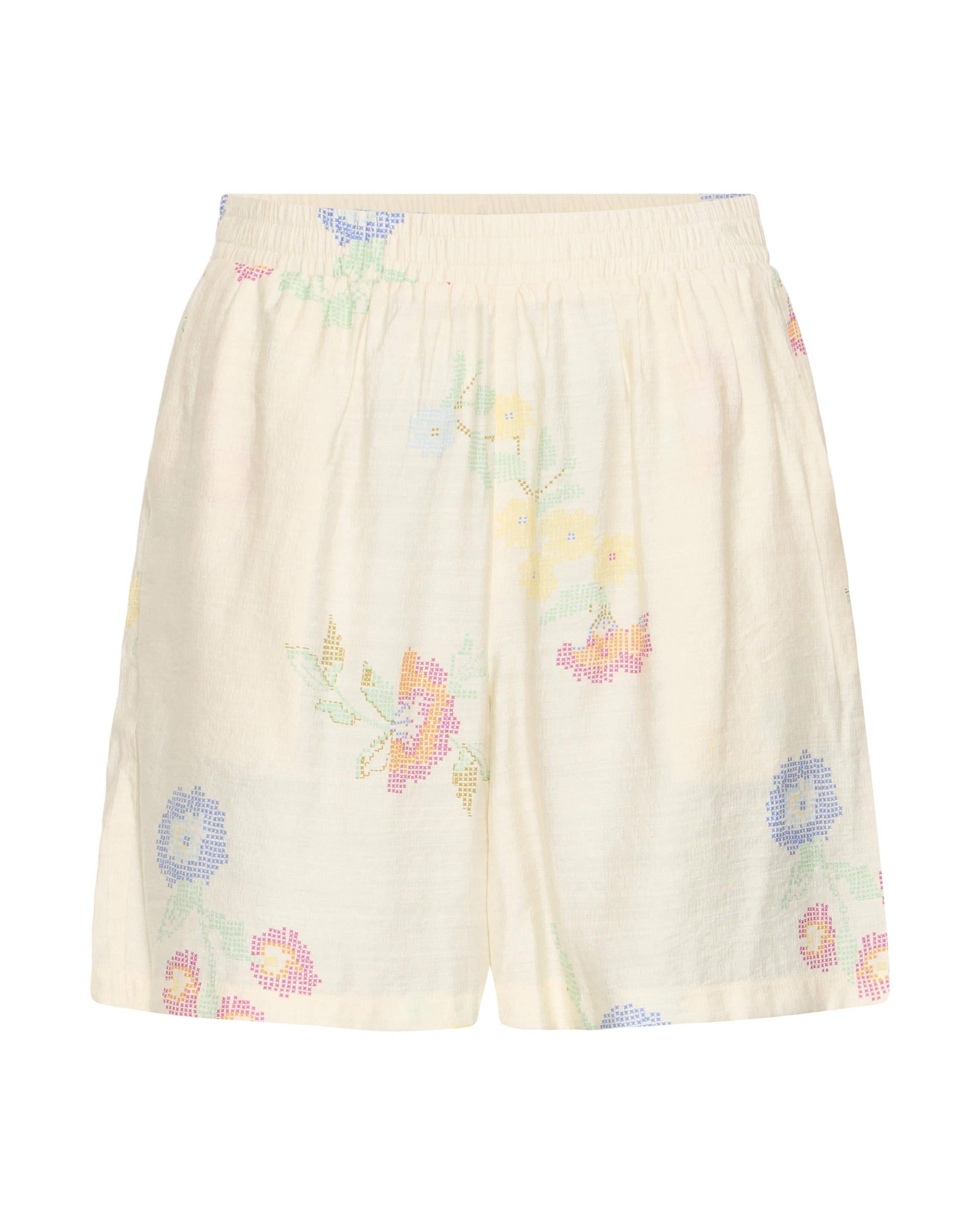 ICHI Loose fit Trousers 'GINNI SHO' in Beige: front
