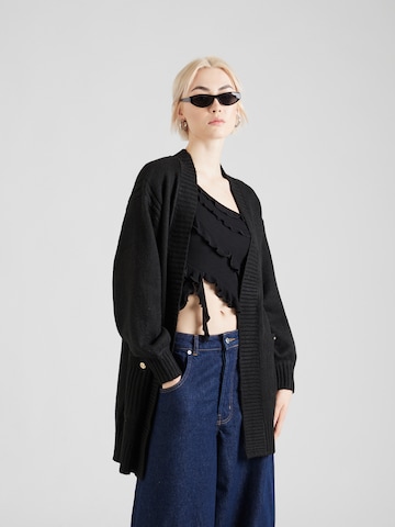 River Island Strickjacke in Schwarz: predná strana