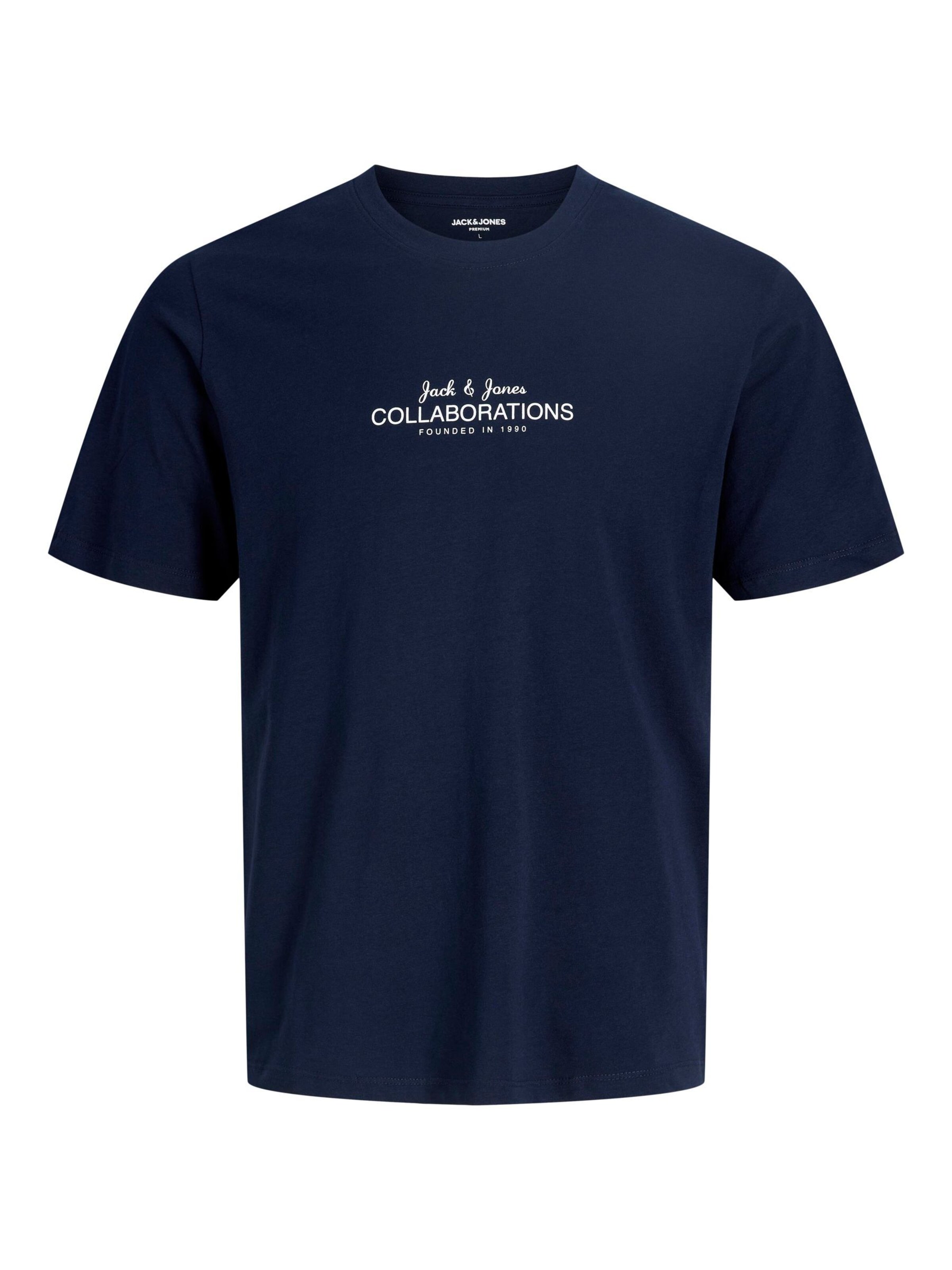 T-Shirt JACK & JONES en bleu : devant