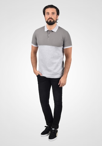 !Solid Poloshirt 'Corbin' in Grau