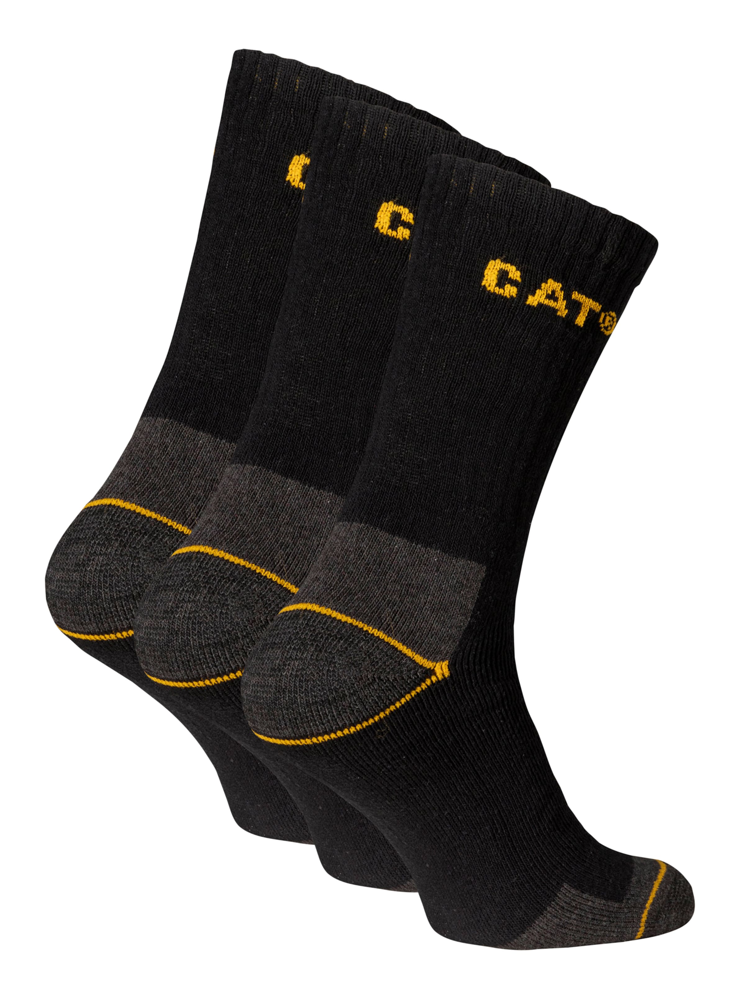 Chaussettes 'Workwear Sock CAT' CATERPILLAR en noir