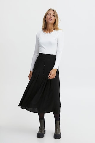 Fransa Skirt 'SOFTY' in Black